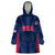 Custom USA Cricket Wearable Blanket Hoodie Go United States Simple Version