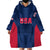 Custom USA Cricket Wearable Blanket Hoodie Go United States Simple Version