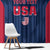 Custom USA Cricket Window Curtain Go United States Simple Version