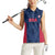 Custom USA Cricket Women Sleeveless Polo Shirt Go United States Simple Version