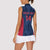 Custom USA Cricket Women Sleeveless Polo Shirt Go United States Simple Version