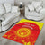 Custom Kyrgyzstan Football Area Rug Go White Falcons Sporty Style - Wonder Print Shop