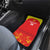 Custom Kyrgyzstan Football Car Mats Go White Falcons Sporty Style - Wonder Print Shop