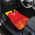 Custom Kyrgyzstan Football Car Mats Go White Falcons Sporty Style - Wonder Print Shop