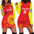 Custom Kyrgyzstan Football Hoodie Dress Go White Falcons Sporty Style - Wonder Print Shop