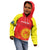 Custom Kyrgyzstan Football Kid Hoodie Go White Falcons Sporty Style - Wonder Print Shop