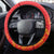 Kyrgyzstan Football Steering Wheel Cover Go White Falcons Sporty Style