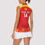 Custom Kyrgyzstan Football Women Sleeveless Polo Shirt Go White Falcons Sporty Style