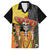 Mexico Dia De Los Muertos Family Matching Long Sleeve Bodycon Dress and Hawaiian Shirt Sugar Skull Sombrero Aztec Pattern