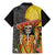 Mexico Dia De Los Muertos Family Matching Mermaid Dress and Hawaiian Shirt Sugar Skull Sombrero Aztec Pattern