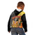 Mexico Dia De Los Muertos Kid Hoodie Sugar Skull Sombrero Aztec Pattern