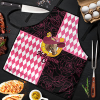 Melbourne Cup Australia Apron Diamond Horse Racing Silks Inspired Pink