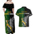 Personalised New Zealand and South Africa Rugby Couples Matching Off Shoulder Maxi Dress and Hawaiian Shirt 2023 World Cup Final All Black Springboks Together - Wonder Print Shop