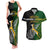 Personalised New Zealand and South Africa Rugby Couples Matching Tank Maxi Dress and Hawaiian Shirt 2023 World Cup Final All Black Springboks Together - Wonder Print Shop