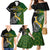 Personalised New Zealand and South Africa Rugby Family Matching Mermaid Dress and Hawaiian Shirt 2023 World Cup Final All Black Springboks Together - Wonder Print Shop