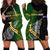 Personalised New Zealand and South Africa Rugby Hoodie Dress 2023 World Cup Final All Black Springboks Together - Wonder Print Shop