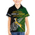 Personalised New Zealand and South Africa Rugby Kid Hawaiian Shirt 2023 World Cup Final All Black Springboks Together - Wonder Print Shop