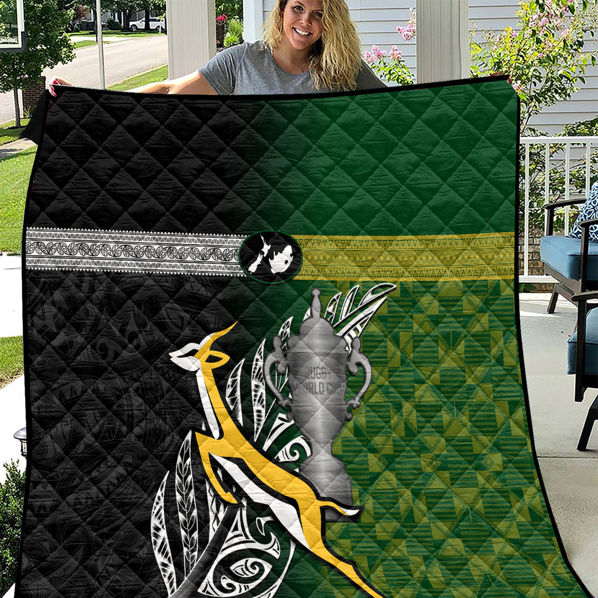 personalised-new-zealand-and-south-africa-rugby-quilt-2023-world-cup-final-all-black-springboks-together