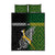 New Zealand and South Africa Rugby Quilt Bed Set 2023 World Cup Final All Black Springboks Together - Wonder Print Shop