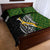 New Zealand and South Africa Rugby Quilt Bed Set 2023 World Cup Final All Black Springboks Together - Wonder Print Shop