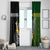 New Zealand and South Africa Rugby Window Curtain 2023 World Cup Final All Black Springboks Together - Wonder Print Shop