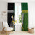 New Zealand and South Africa Rugby Window Curtain 2023 World Cup Final All Black Springboks Together - Wonder Print Shop