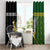 New Zealand and South Africa Rugby Window Curtain 2023 World Cup Final All Black Springboks Together - Wonder Print Shop