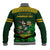 South Africa Rugby Baseball Jacket Go Bokke World Cup Champions History - Wonder Print Shop