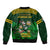 South Africa Rugby Bomber Jacket Go Bokke World Cup Champions History - Wonder Print Shop