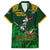 South Africa Rugby Family Matching Long Sleeve Bodycon Dress and Hawaiian Shirt Go Bokke World Cup Champions History - Wonder Print Shop