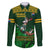 South Africa Rugby Family Matching Long Sleeve Bodycon Dress and Hawaiian Shirt Go Bokke World Cup Champions History - Wonder Print Shop