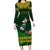 South Africa Rugby Family Matching Long Sleeve Bodycon Dress and Hawaiian Shirt Go Bokke World Cup Champions History - Wonder Print Shop