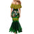 South Africa Rugby Family Matching Mermaid Dress and Hawaiian Shirt Go Bokke World Cup Champions History - Wonder Print Shop