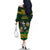 South Africa Rugby Family Matching Off Shoulder Long Sleeve Dress and Hawaiian Shirt Go Bokke World Cup Champions History - Wonder Print Shop