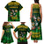 South Africa Rugby Family Matching Tank Maxi Dress and Hawaiian Shirt Go Bokke World Cup Champions History - Wonder Print Shop