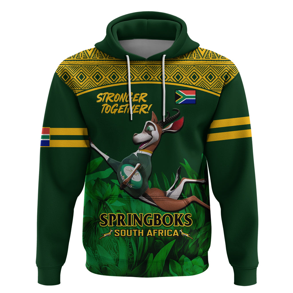 South Africa Rugby Hoodie Go Bokke World Cup Champions History - Wonder Print Shop