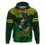 South Africa Rugby Hoodie Go Bokke World Cup Champions History - Wonder Print Shop