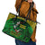 South Africa Rugby Leather Tote Bag Go Bokke World Cup Champions History - Wonder Print Shop