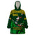 South Africa Rugby Wearable Blanket Hoodie Go Bokke World Cup Champions History - Wonder Print Shop