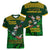 South Africa Rugby Women V Neck T Shirt Go Bokke World Cup Champions History - Wonder Print Shop