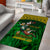 Custom South Africa Rugby Area Rug Go Bokke World Cup Champions History - Wonder Print Shop