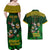 Custom South Africa Rugby Couples Matching Off Shoulder Maxi Dress and Hawaiian Shirt Go Bokke World Cup Champions History - Wonder Print Shop