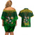 Custom South Africa Rugby Couples Matching Off Shoulder Short Dress and Hawaiian Shirt Go Bokke World Cup Champions History - Wonder Print Shop