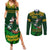 Custom South Africa Rugby Couples Matching Summer Maxi Dress and Long Sleeve Button Shirt Go Bokke World Cup Champions History - Wonder Print Shop