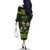 Custom South Africa Rugby Family Matching Off Shoulder Long Sleeve Dress and Hawaiian Shirt Go Bokke World Cup Champions History - Wonder Print Shop