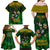 Custom South Africa Rugby Family Matching Off Shoulder Maxi Dress and Hawaiian Shirt Go Bokke World Cup Champions History - Wonder Print Shop