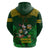 Custom South Africa Rugby Hoodie Go Bokke World Cup Champions History - Wonder Print Shop