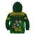 Custom South Africa Rugby Kid Hoodie Go Bokke World Cup Champions History - Wonder Print Shop