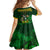 Custom South Africa Rugby Kid Short Sleeve Dress Go Bokke World Cup Champions History - Wonder Print Shop