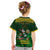 Custom South Africa Rugby Kid T Shirt Go Bokke World Cup Champions History - Wonder Print Shop